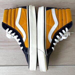 Vans The Anaheim Factory Sk8-Hi 38 DX OG Navy/OG Saffron Women's / 8.5 Men's 7
